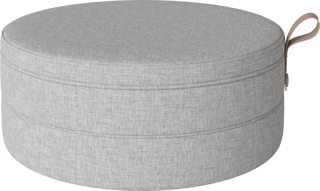 Bolia□Grab Pouf オットマン スツール 直径80cm 北欧 ブルー Bolia