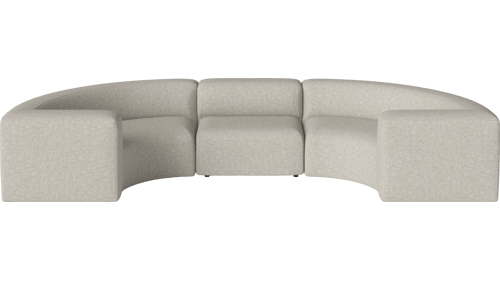 Modular Rounded Couches Modular Sofas | Flexible sofa modules in elegant designs