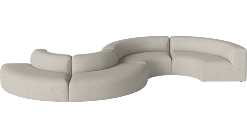 Sofa Module Rounded Modular Sofas | Flexible sofa modules in elegant designs