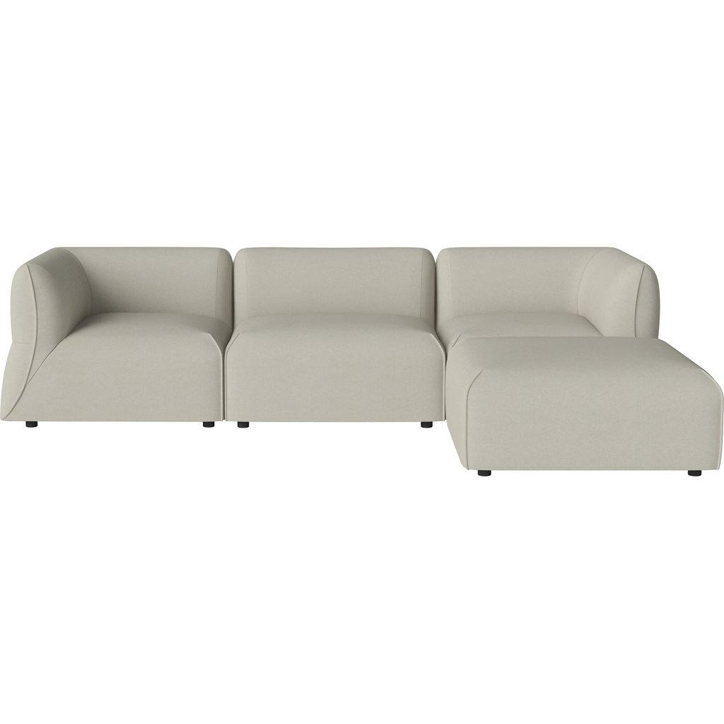 Arke Tuinsofa 3 Modules met Poef - rechts