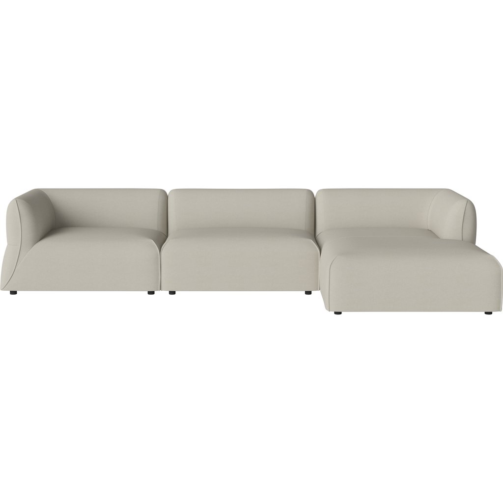 Arke utesoffa 3 moduler med schäslong 345 x 170 cm - höger