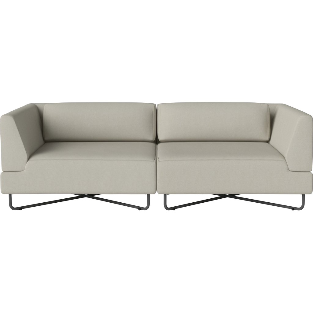 Orlando O2 Tuin Loungebank 2 Modules - incl. kussens