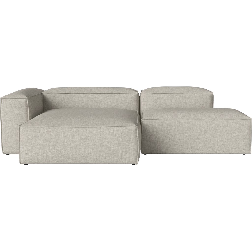 2 Modules Cosima profondeur 100 cm av. grande méridienne – gauche – et extrémité ouverte – droite