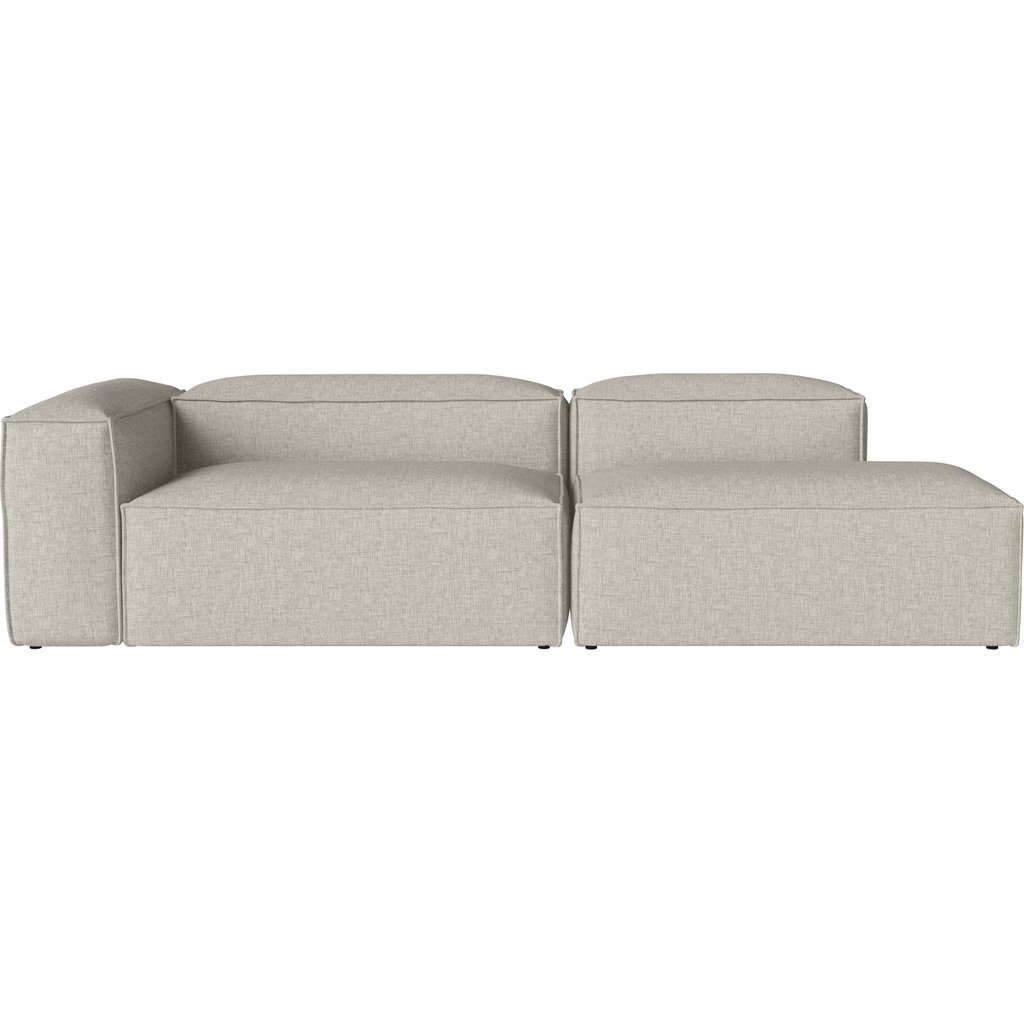 Cosima 2 Moduler dybde 100 cm m. stor hjørnemodul – venstre – og open-end – høyre