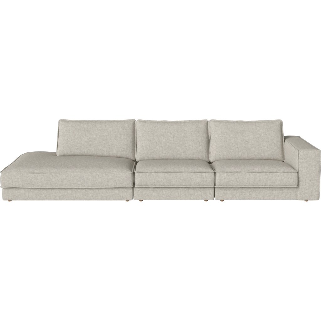 Noora 3 moduler 107 cm med litet hörn och open end - vänster