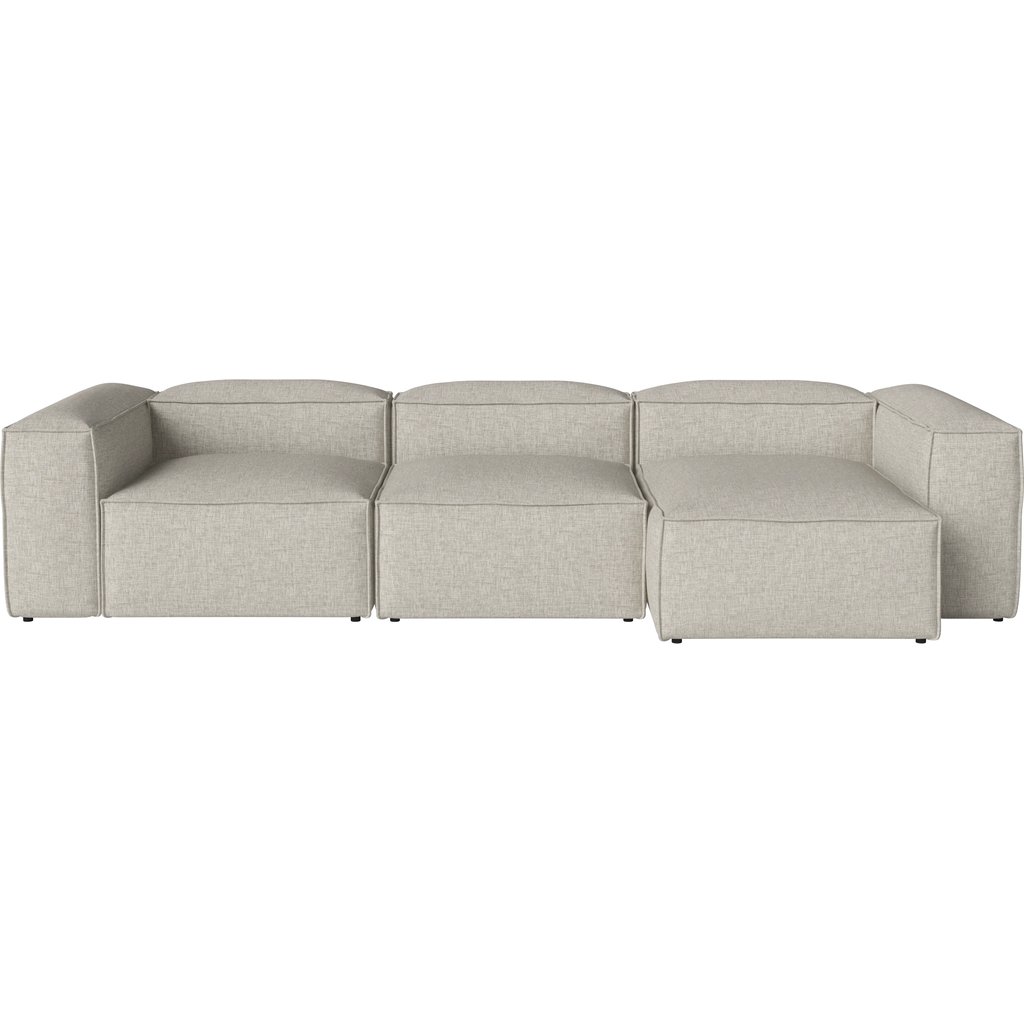 Cosima 3 Modules diepte 120 cm m. chaise longue - rechts