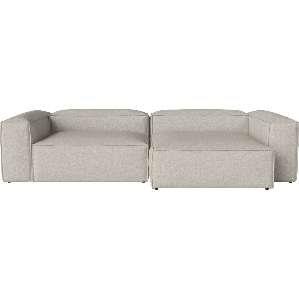 2 Modules Cosima profondeur 120 cm av. grande méridienne – droite – et grand coin – gauche