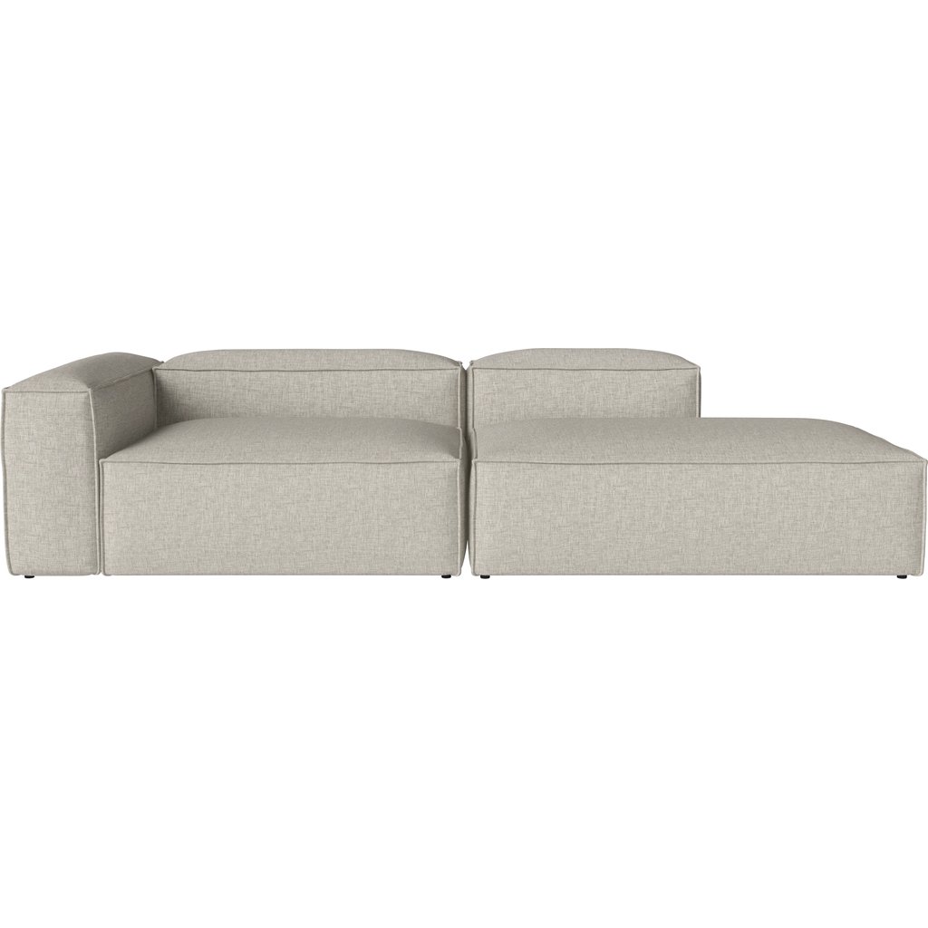 Cosima 2 Modules diepte 120 cm m. grote hoek - links - en open uiteinde - rechts