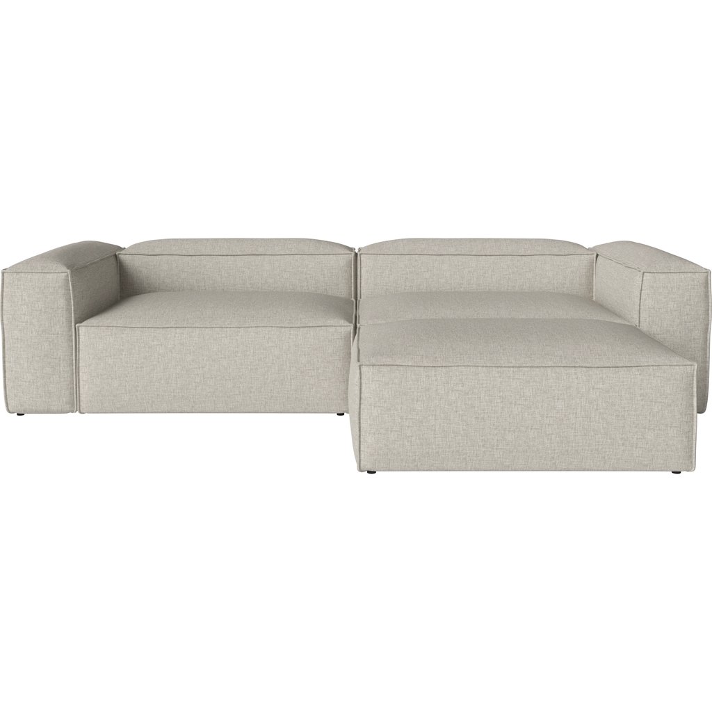 2 Modules larges Cosima profondeur 120 cm av. grand pouf