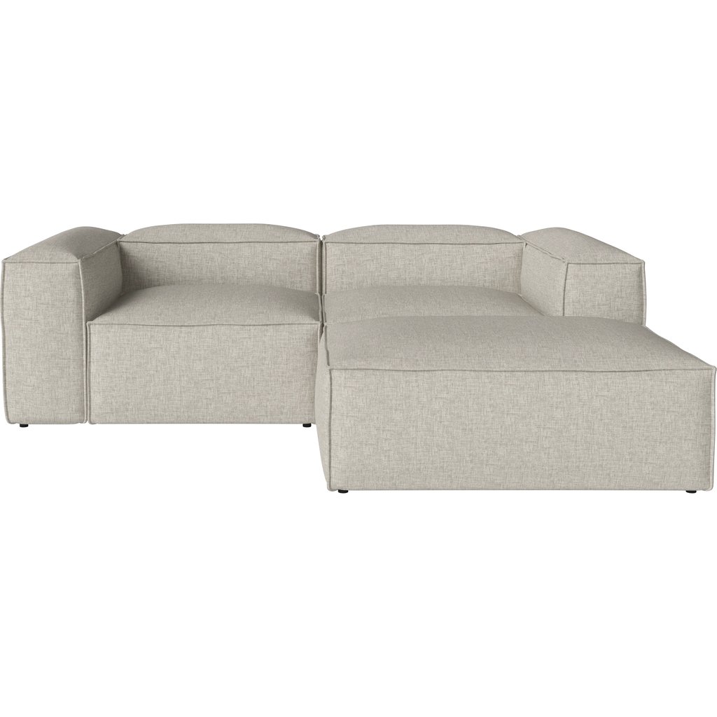 2 Petits Modules Cosima profondeur 120 cm av. grand pouf