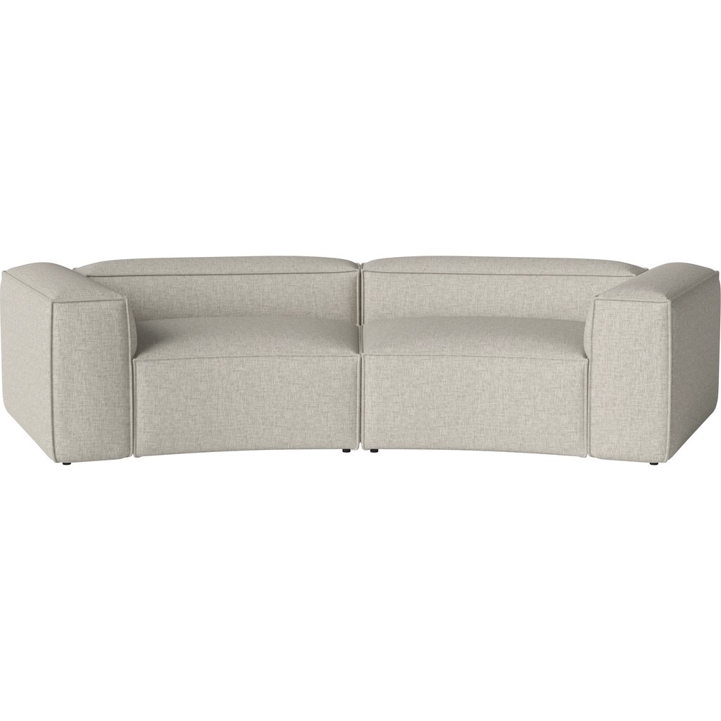 Cosima Curved 2 moduler 120 cm med litet hörn