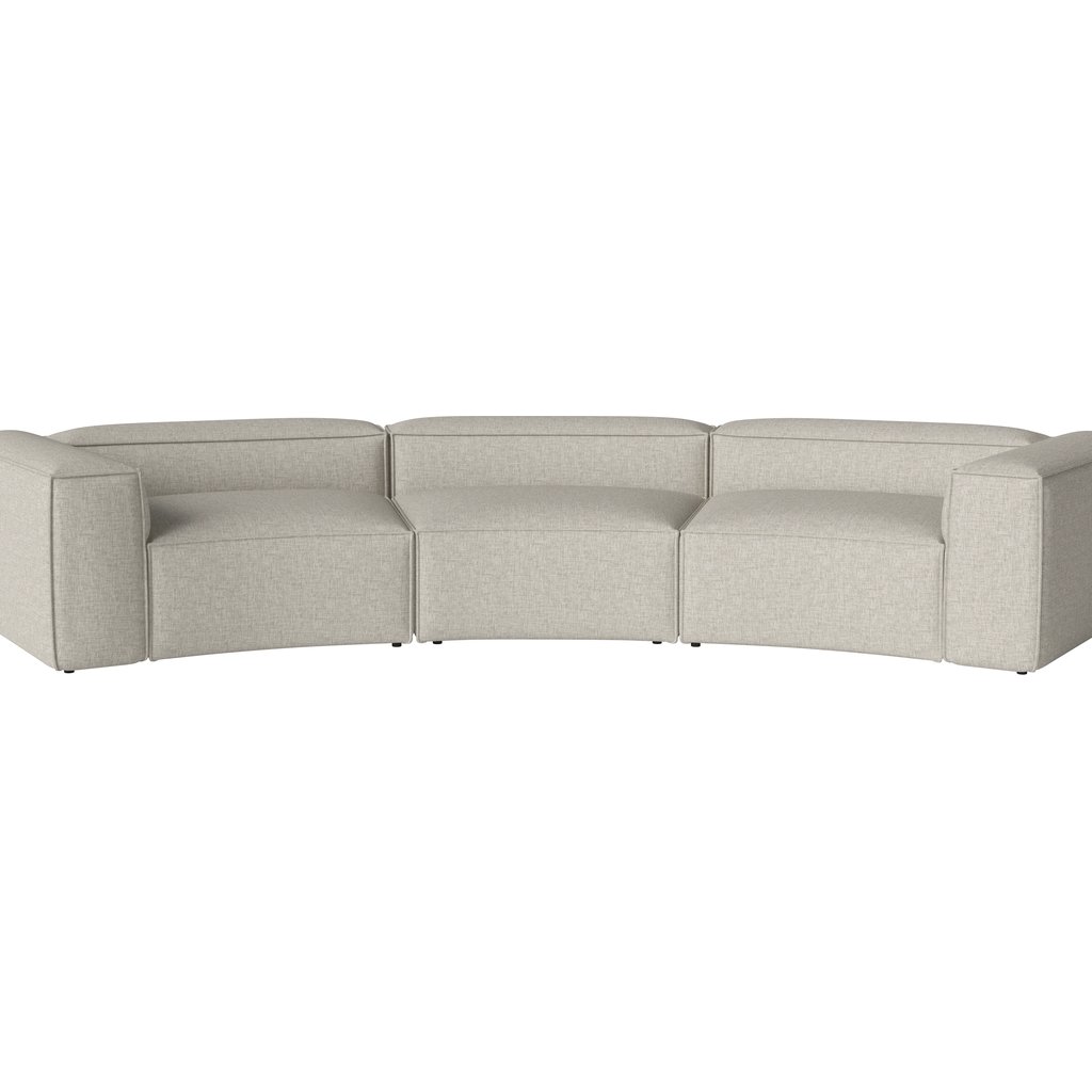 Cosima Curved 3 modules 120 cm m. kleine hoeken