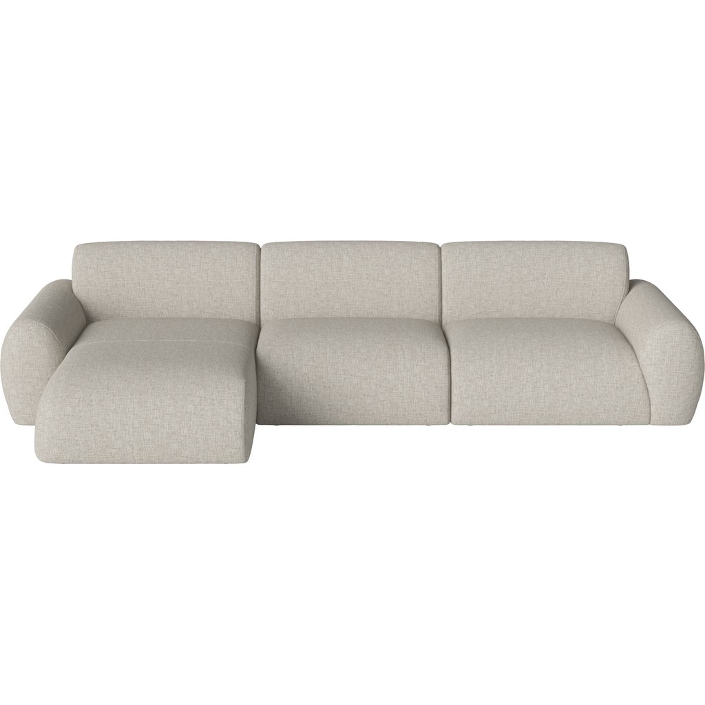 Núvol 3 Moduler med lite hjørne og sjeselong – venstre