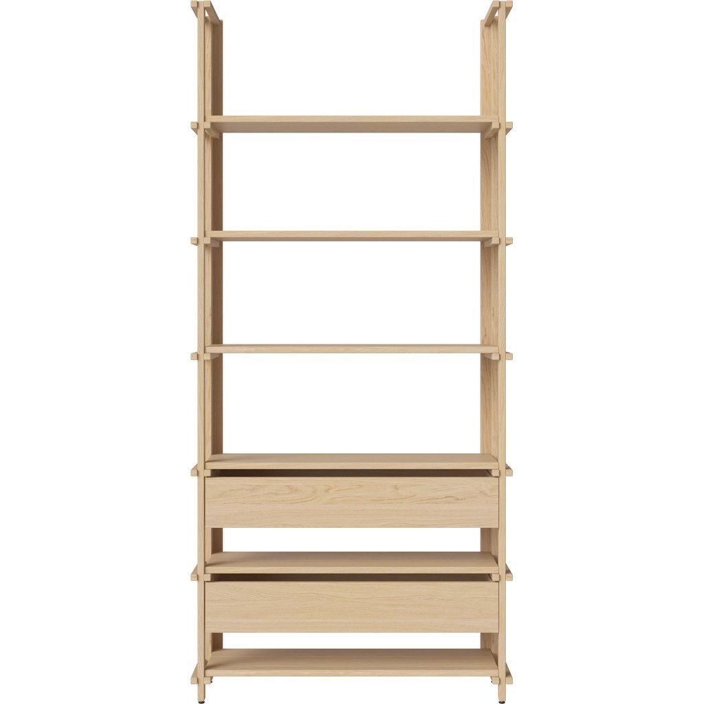Friedman combinatie 1x6 – m. twee lades