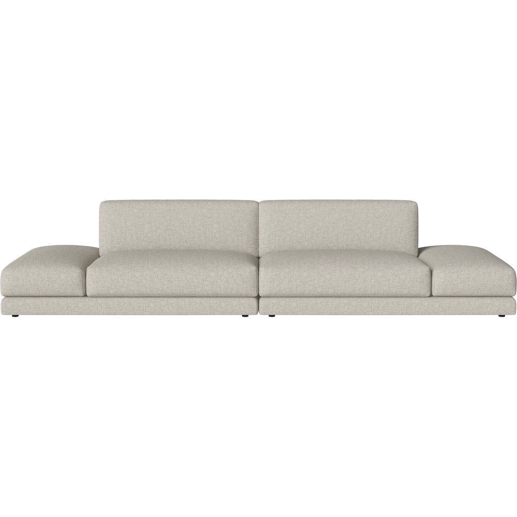 Avelou 2 Module m. 2 offenen Enden mit Poufs