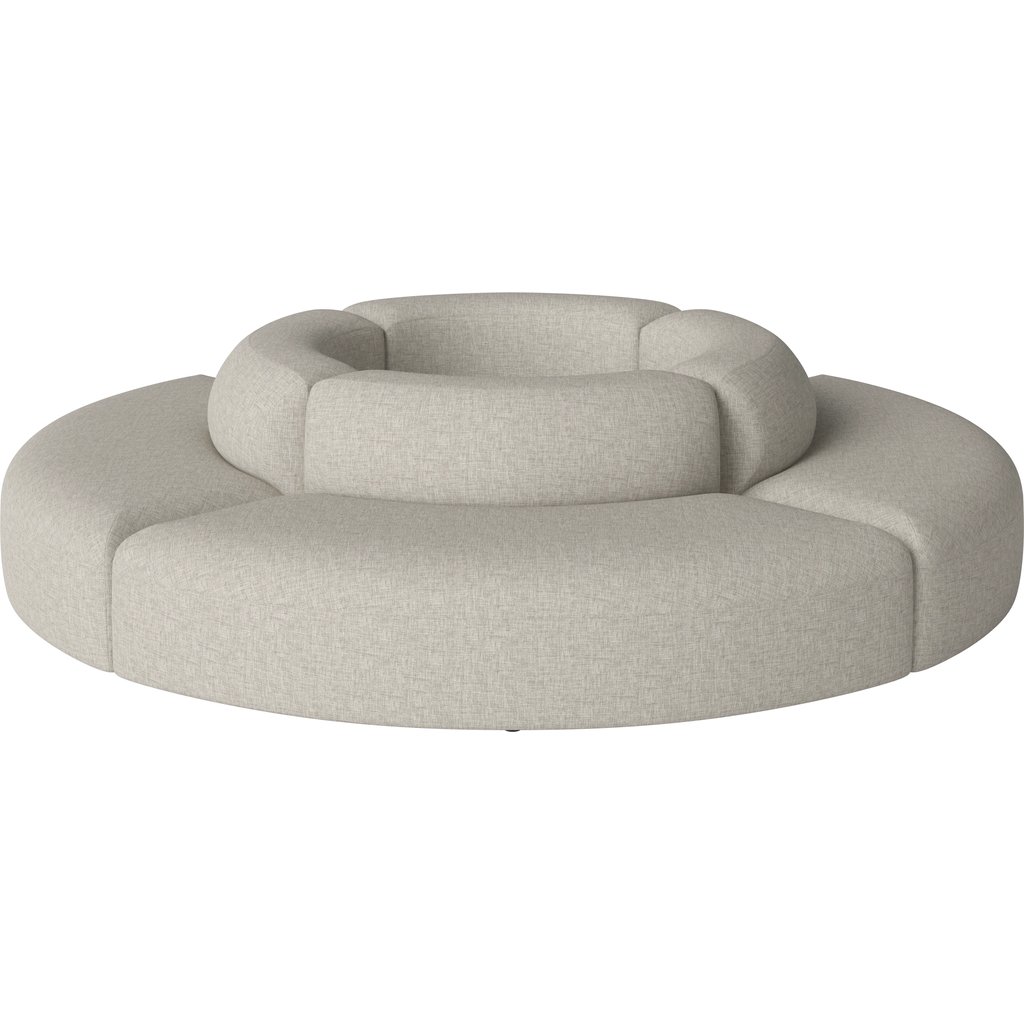 Angle Curved 4 Module - circular