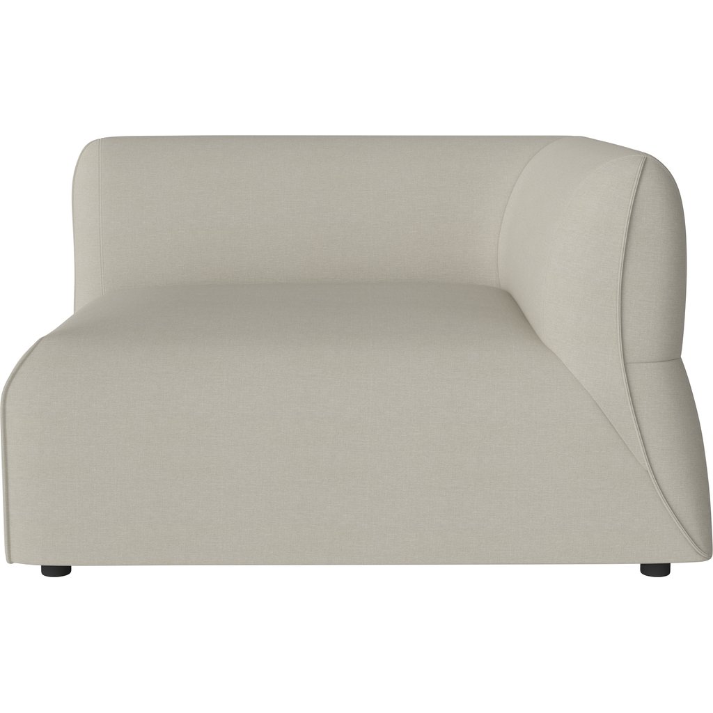 Arke tuinbank hoekmodule 115 x 95 cm - rechts