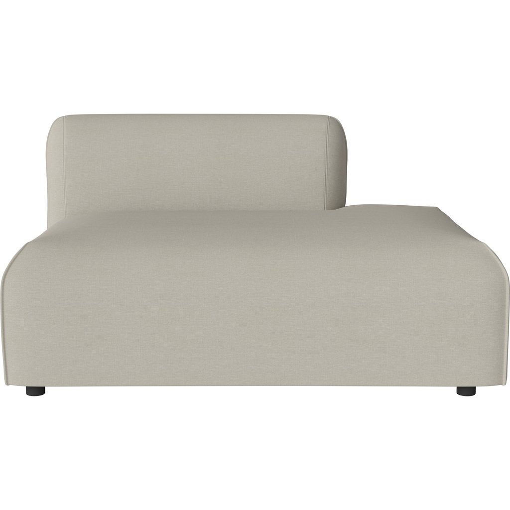 Arke tuinbank module met open eind 130 x 95 cm - rechts