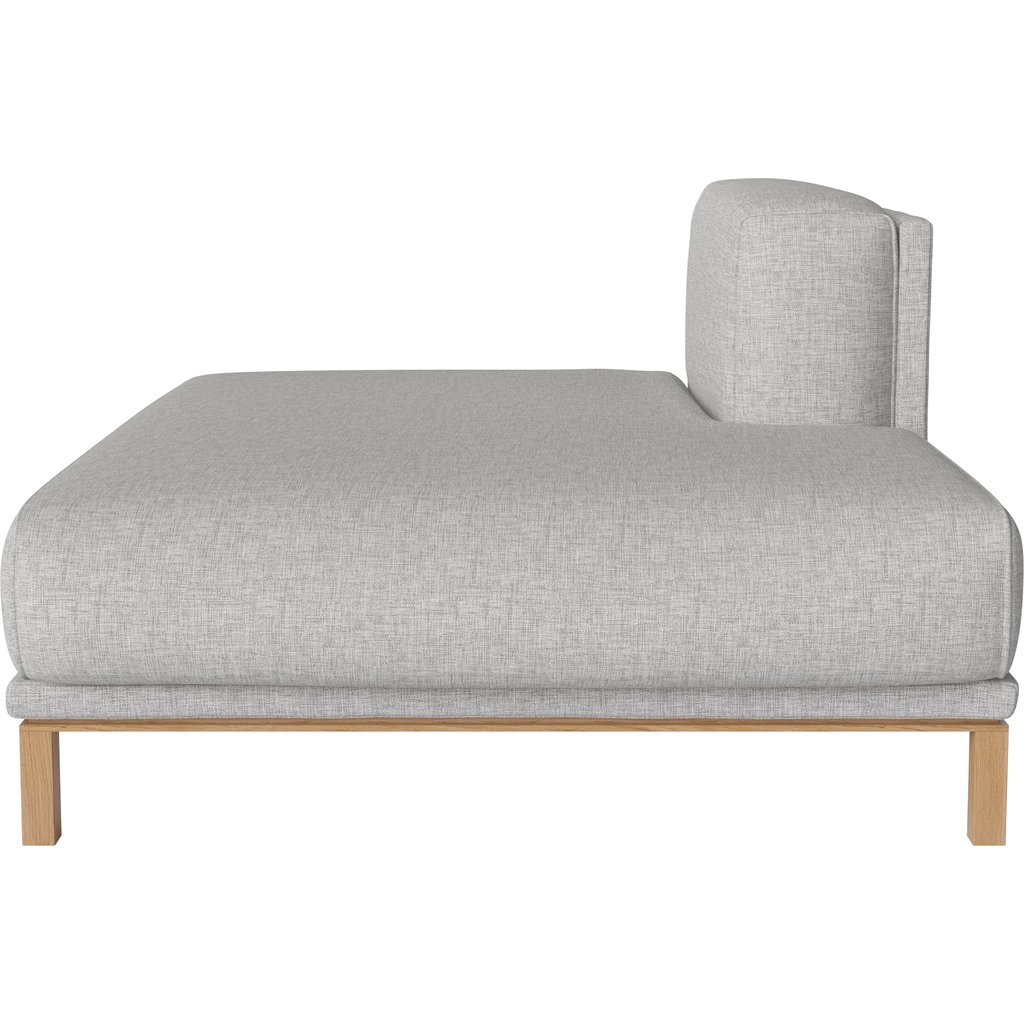 Cosy Chaiselongue ohne Rücken rechts