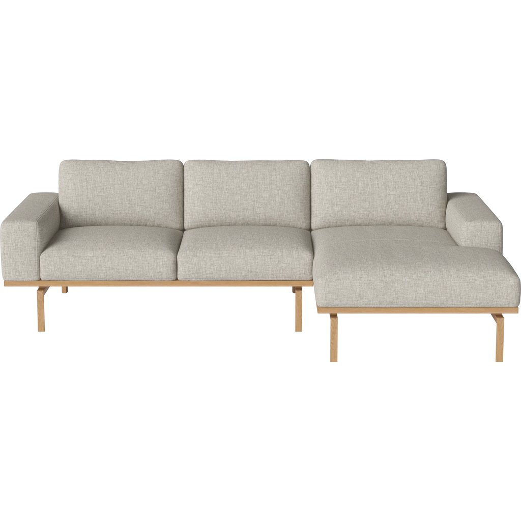 Elton Bank 3-zitsbank met chaise longue - rechterkant
