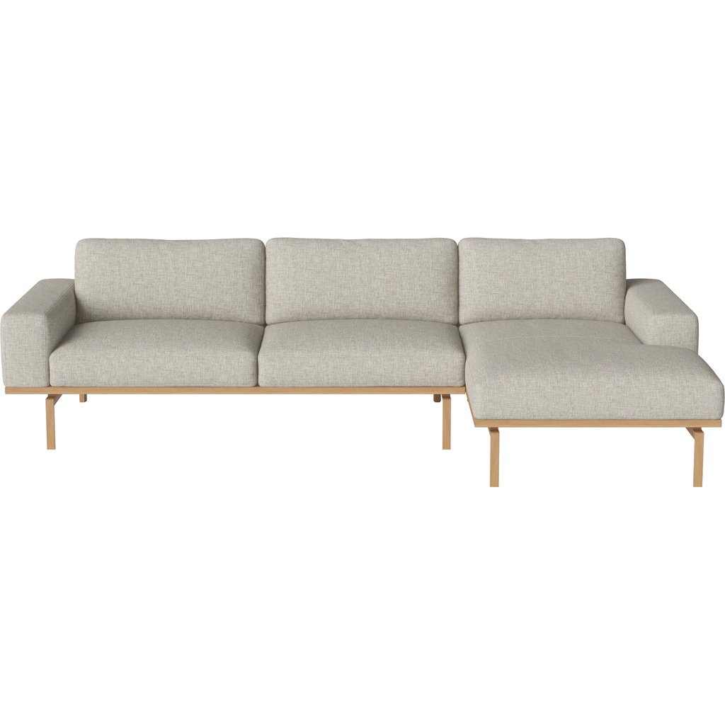 Elton Bank 3½-zitsbank met chaise longue - rechterkant