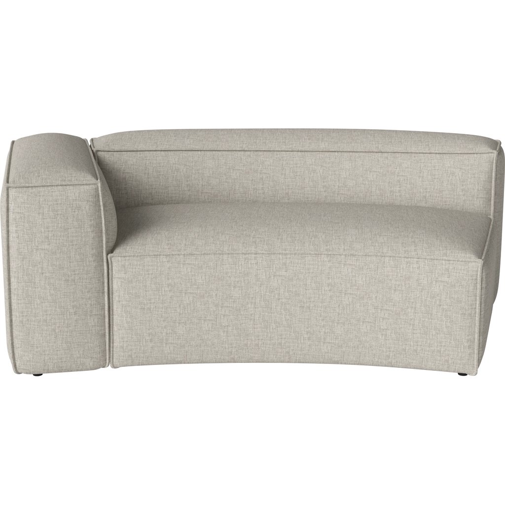 Cosima Curved 100 cm m. grote hoek - links