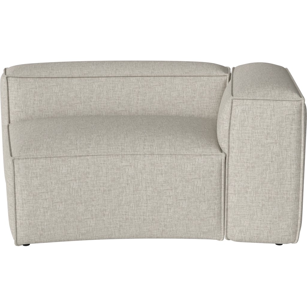 Cosima Curved 100 cm m. kleine hoek - rechts