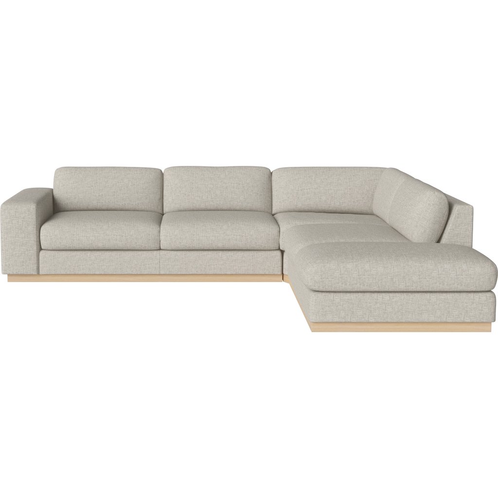 Sepia 5–zitsbank m. open-end – rechts