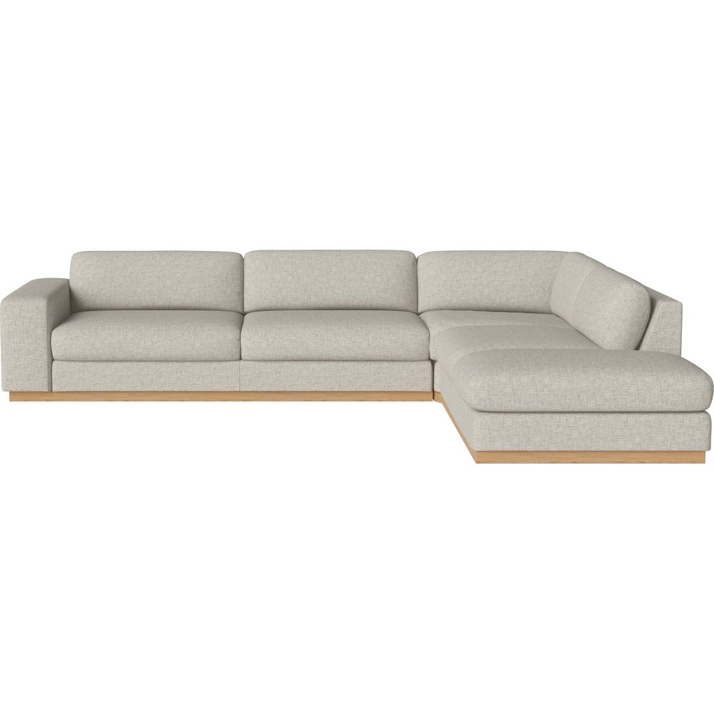Sepia 6–zitsbank m. open-end – rechts