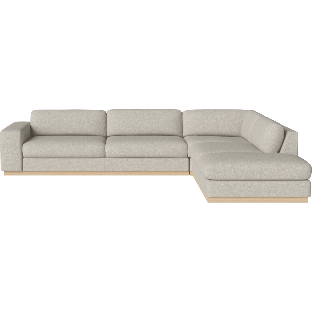 Sepia 6–zitsbank m. open-end – rechts