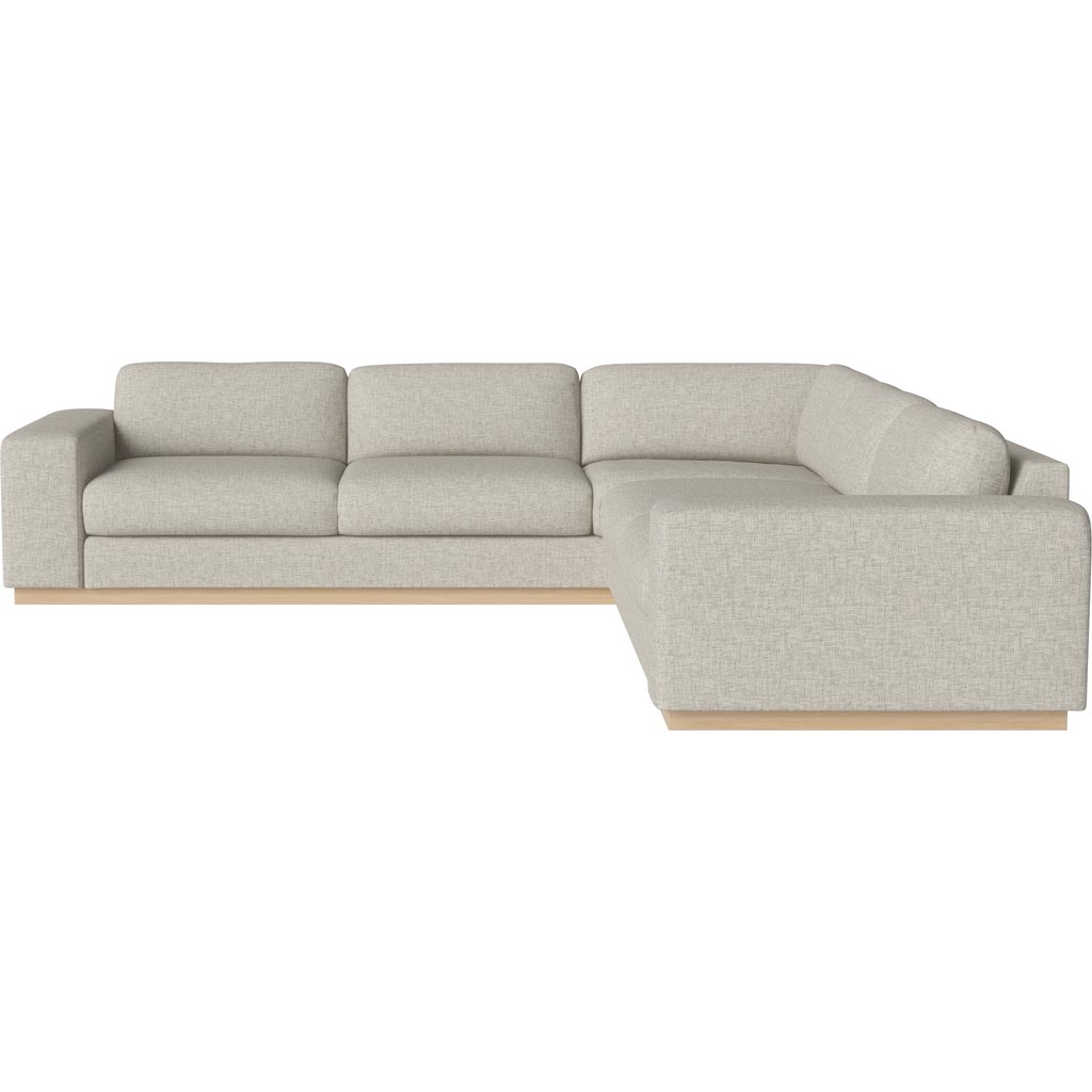 Sepia 6-zitshoekbank (2,5, hoek, 2,5)