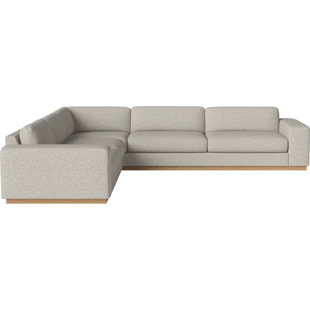 Sepia 6-zitshoekbank (2,5, hoek, 3)