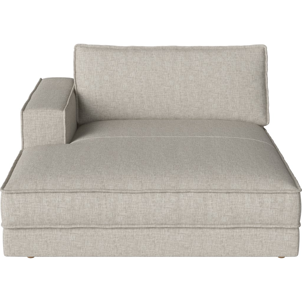 Noora Grand chaise longue 145 x 190/107 cm - links