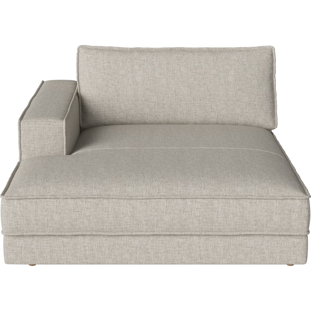 Noora Grand Chaiselongue 145 x 190/127 cm - links