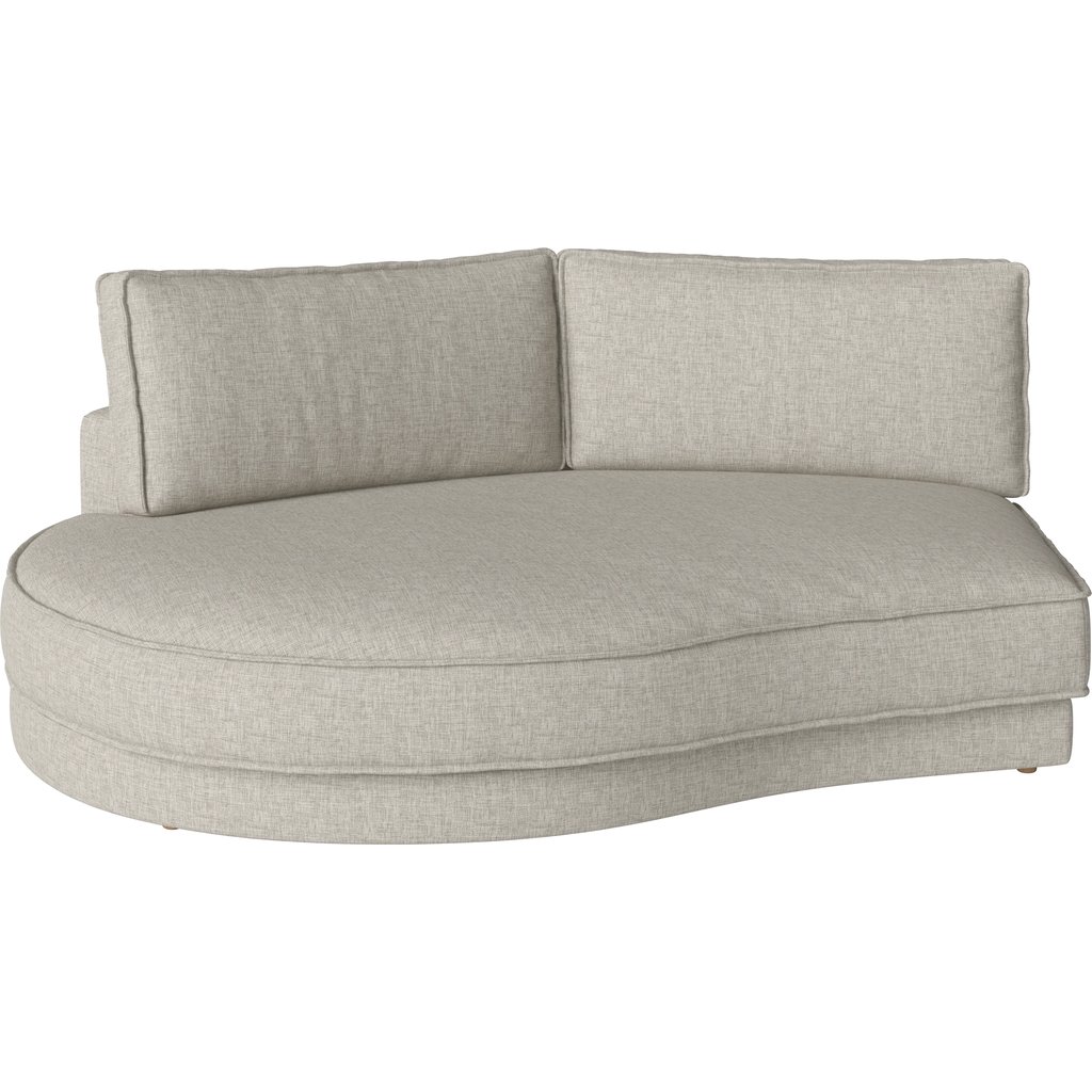 Noora Modul – open-end rundad vänster – 166/127 x 205 cm