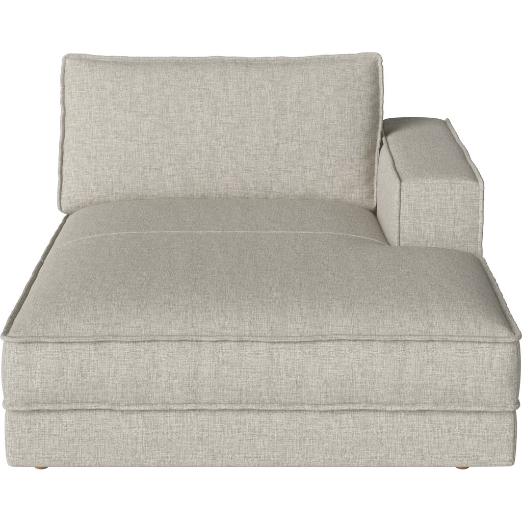Noora Module - chaise longue rechts - 125 x 107/190 cm