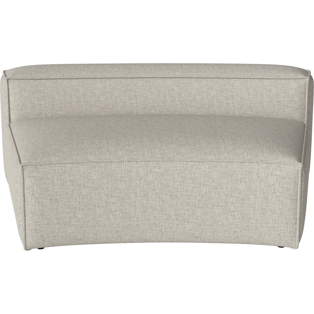 Cosima Curved grote rugmodule 120 cm