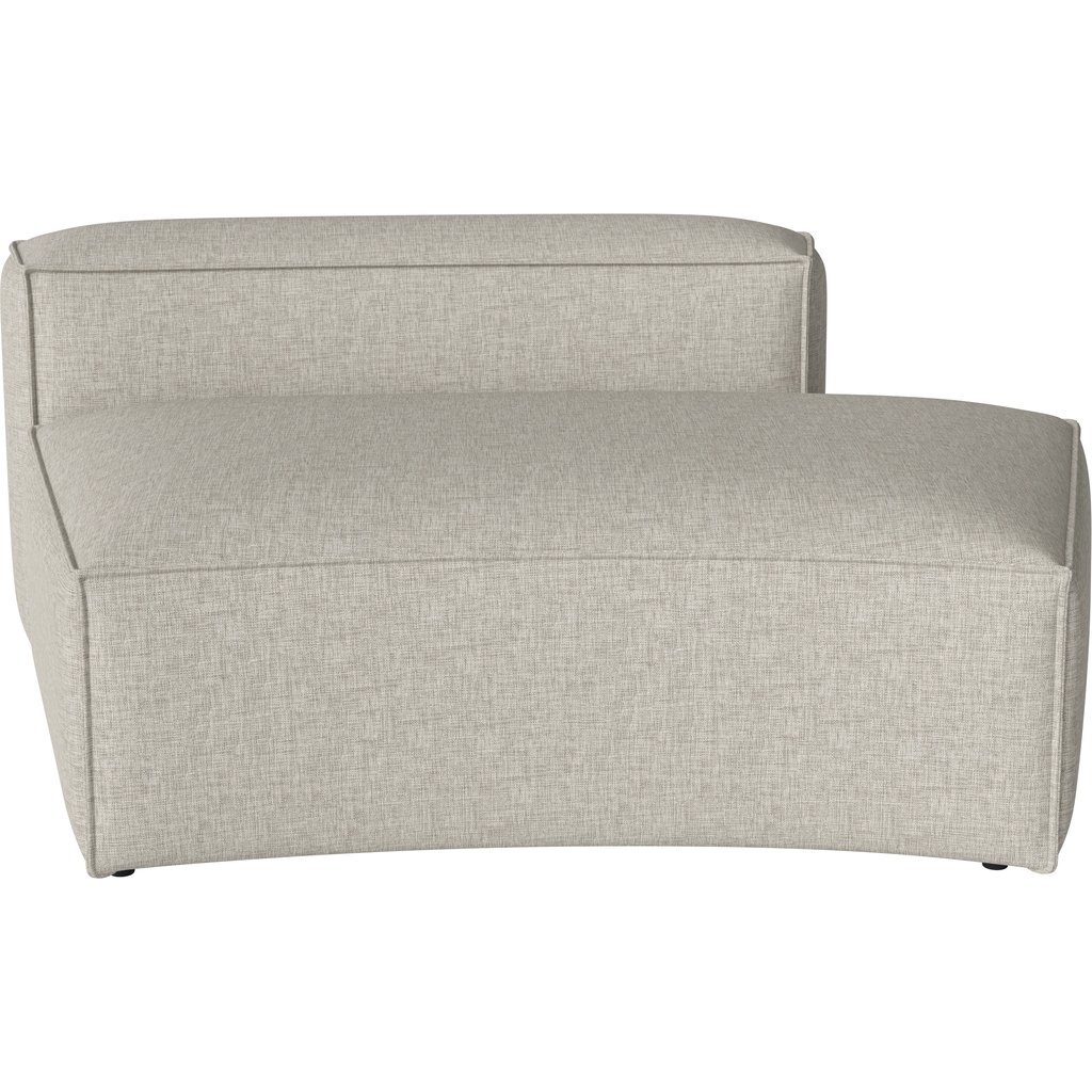 Cosima Curved liten modul med open end 120 cm - höger