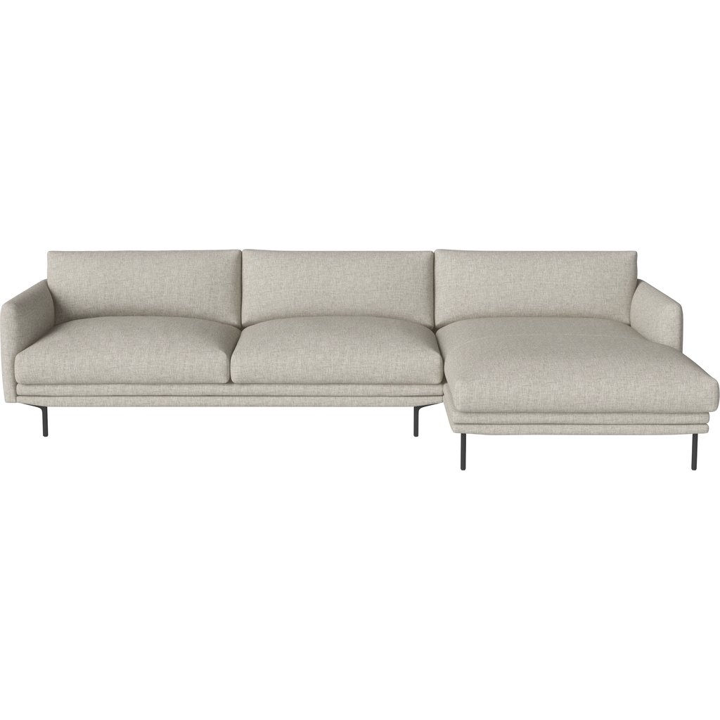 Lomi 2,5-zitsbank met chaise longue - rechts