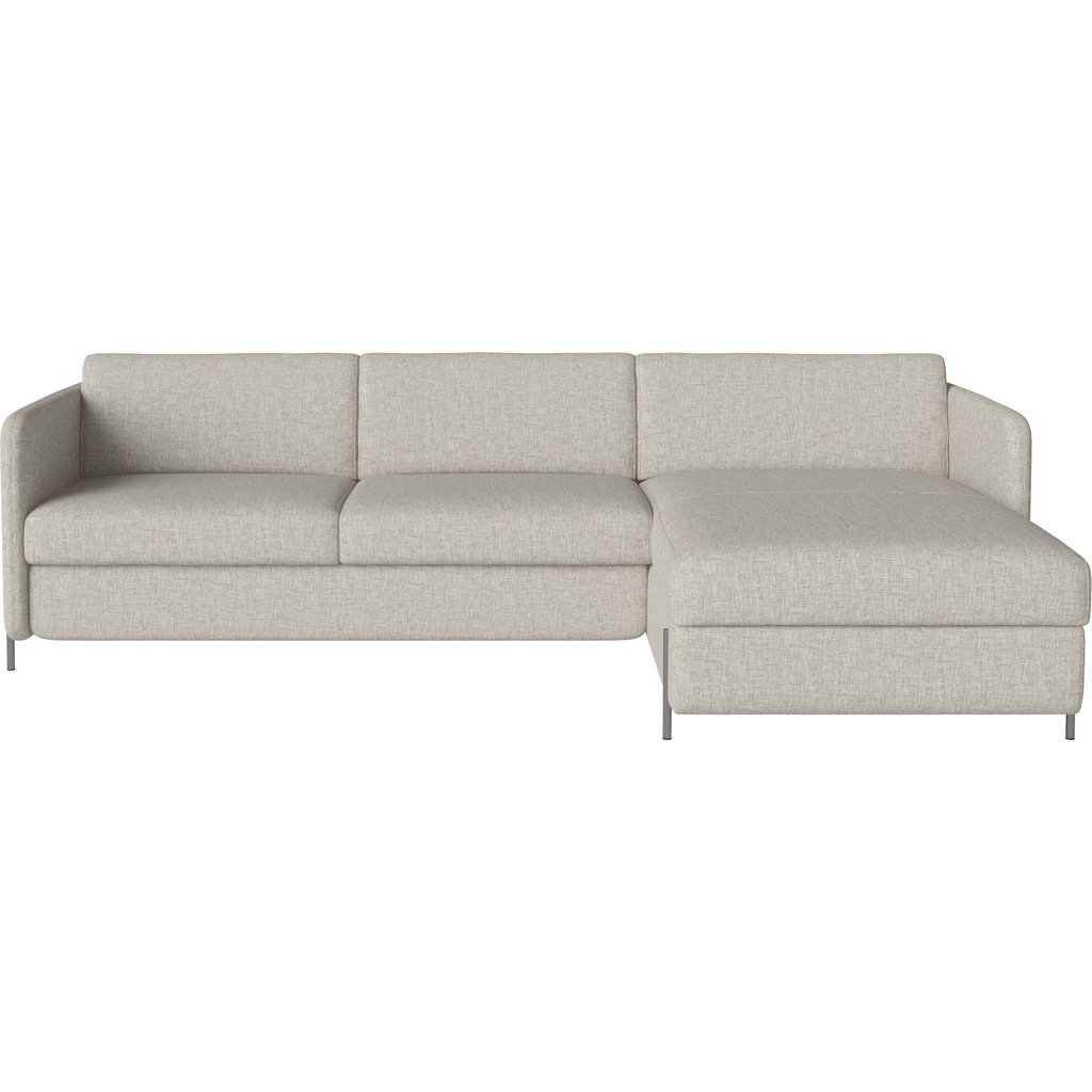 Pira Schlafsofa 2,5-Sitzer mit Chaiselongue und Stauraum – rechts