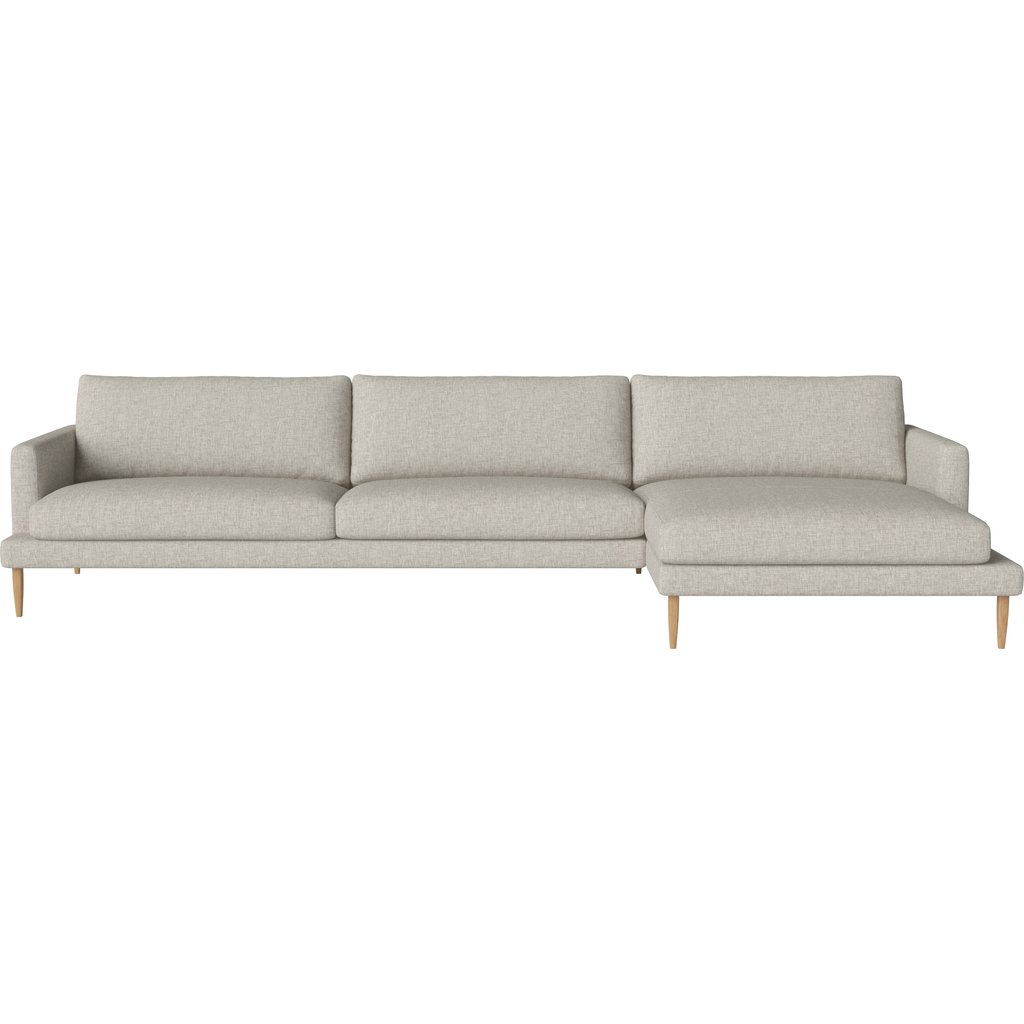 Veneda 4½-zitsbank met chaise longue - rechts