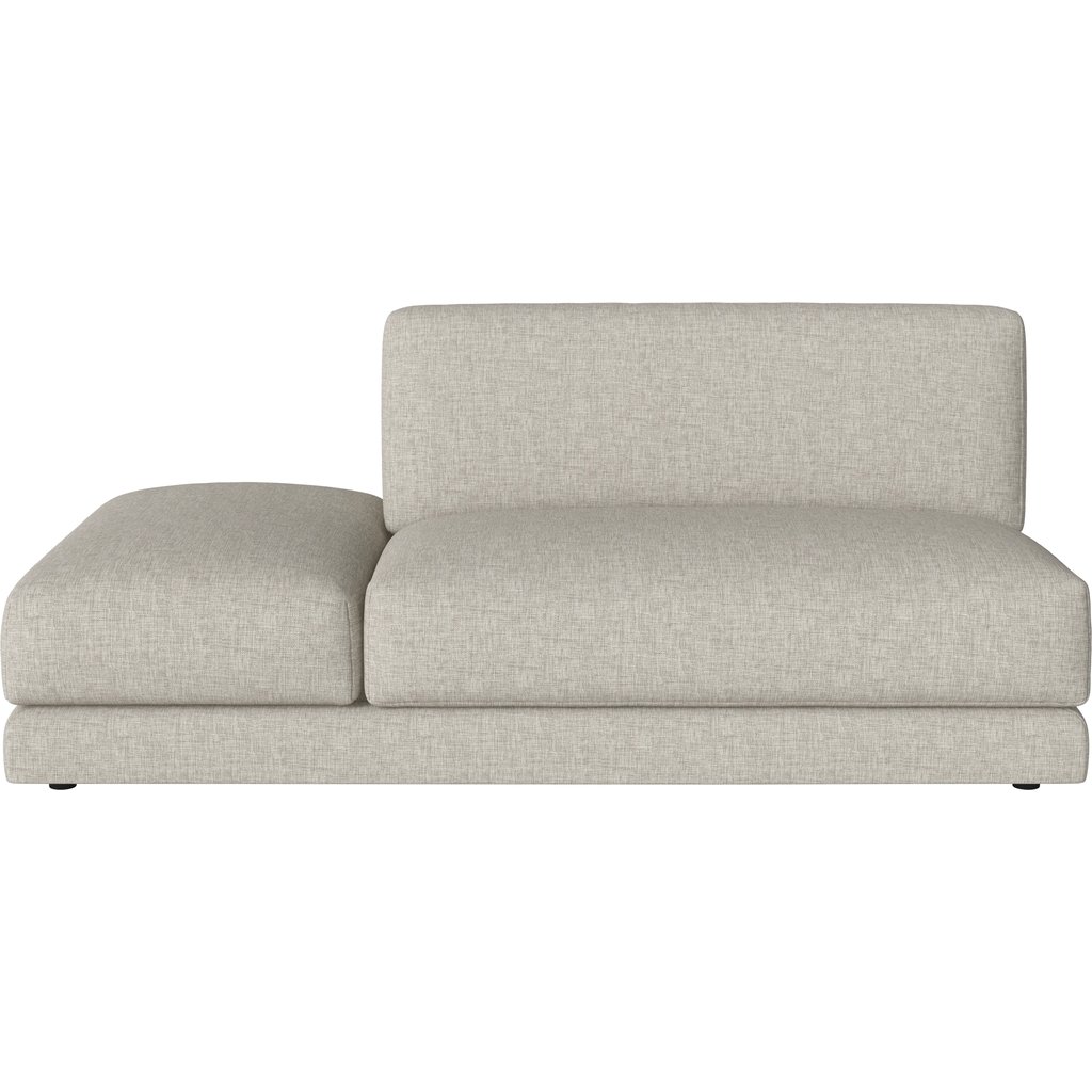 Module Avelou avec pouf à extrémité ouverte - gauche