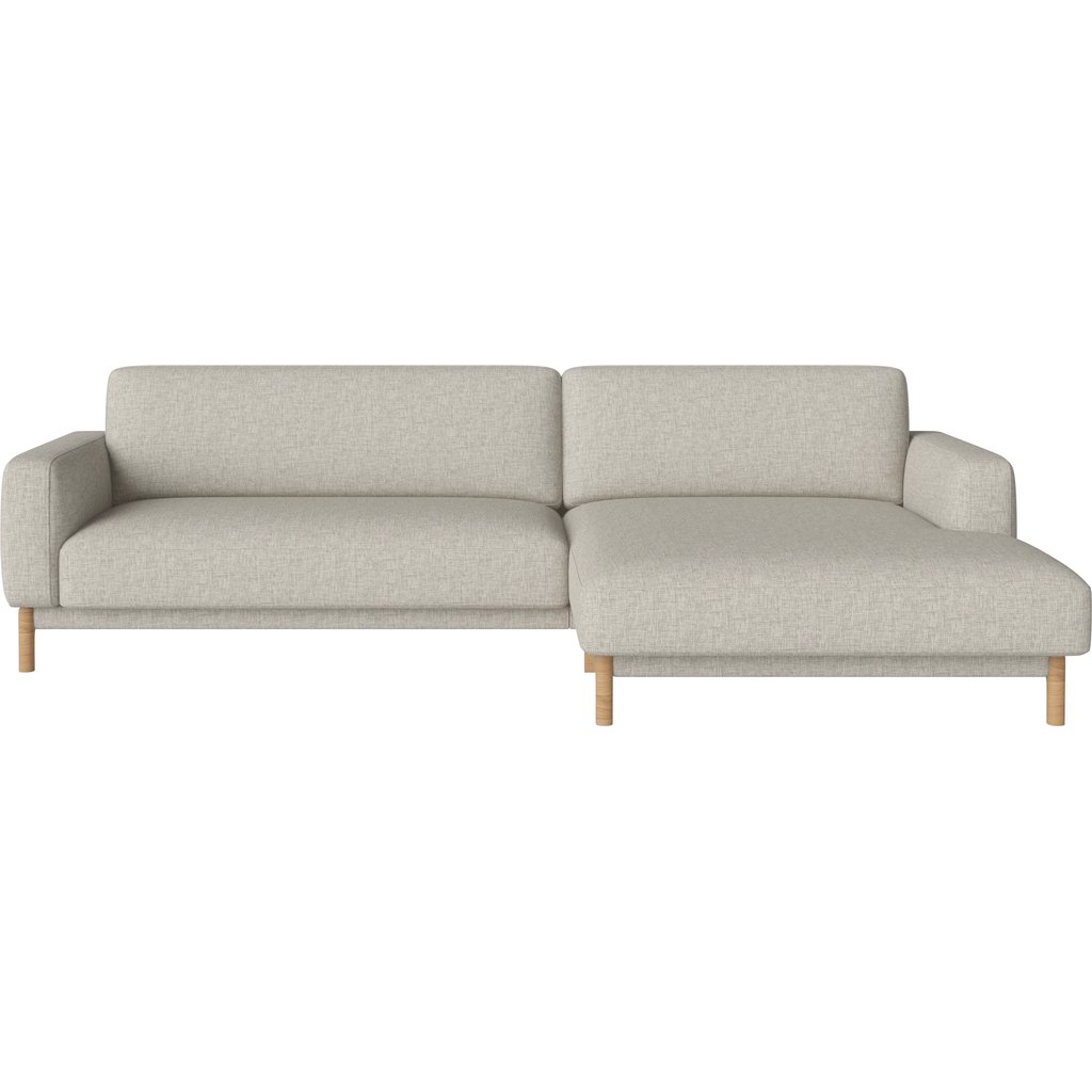 Chleo soffa 2,5-sits med schäslong - höger