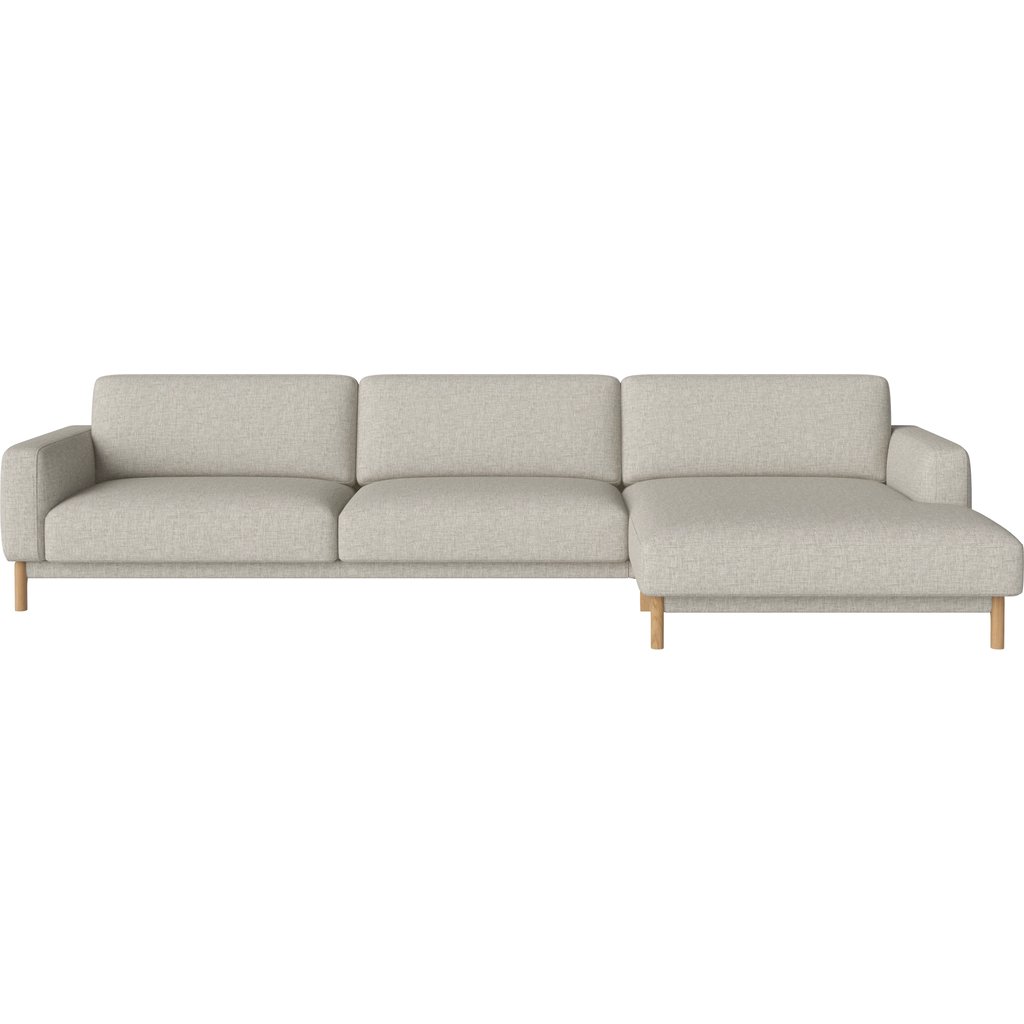 Chleo soffa 3-sits med schäslong - höger