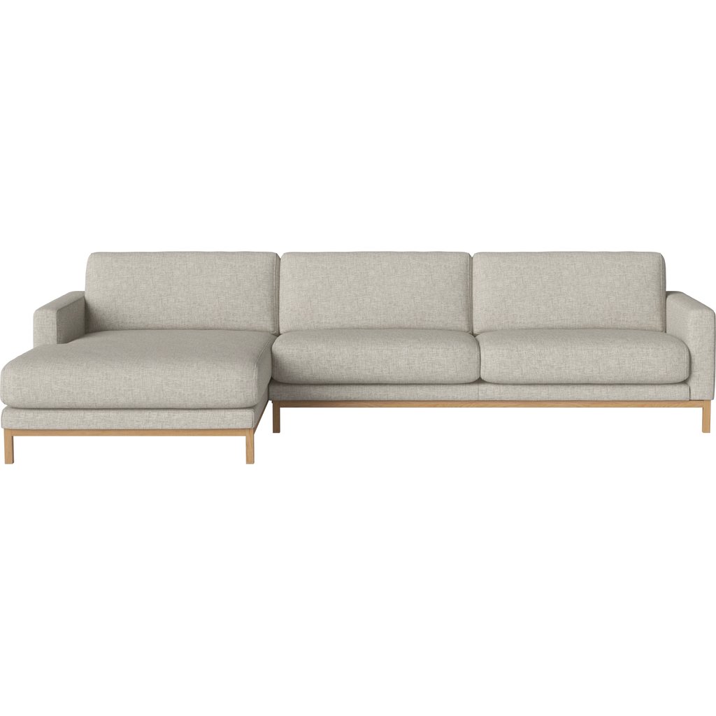 North 4-Zitsbank met chaise longue – links