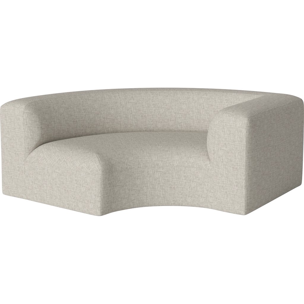Angle Curved Stor Hjørnemodul 90 - høyre