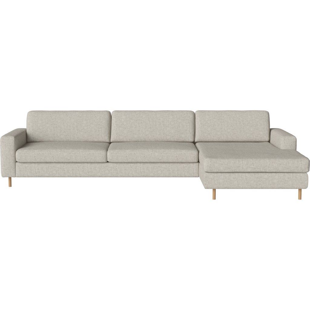 Scandinavia 4-zitsbank met chaise longue - rechts