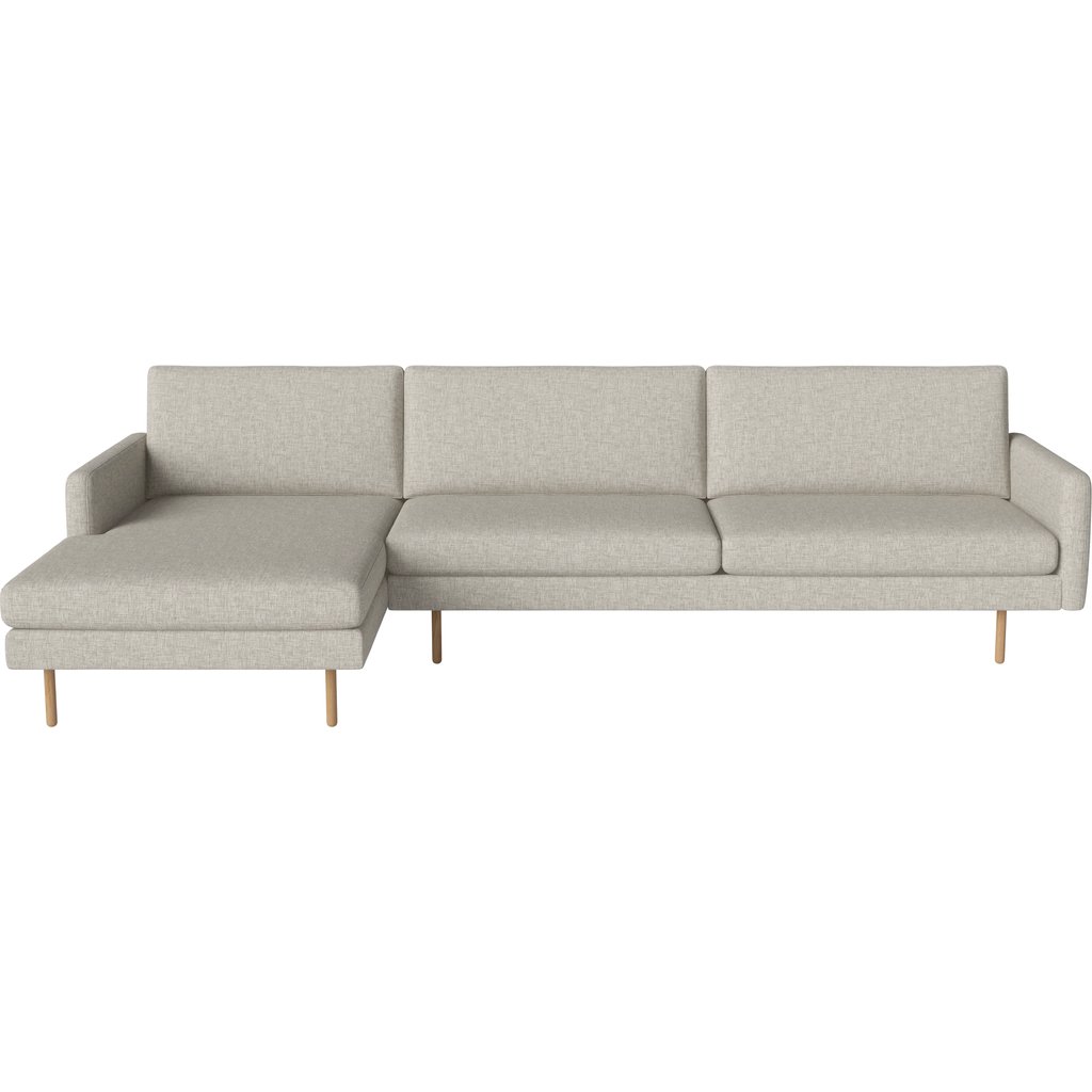 Scandinavia Remix 4 pers. sofa med Sjeselong venstre