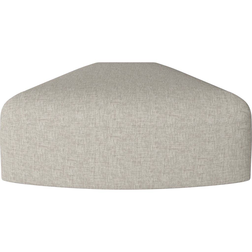 Angle Curved poef 45