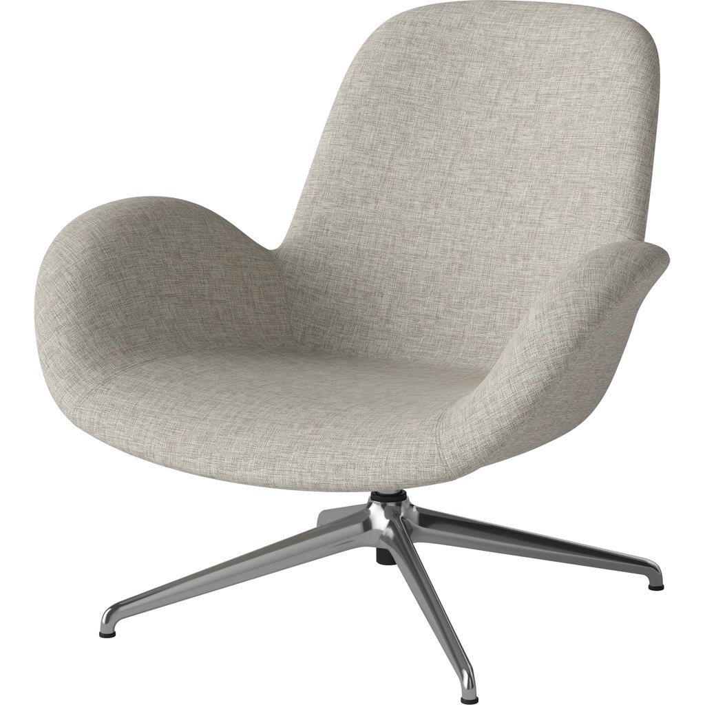 Fauteuil Seed avec pied étoile 4 branches
